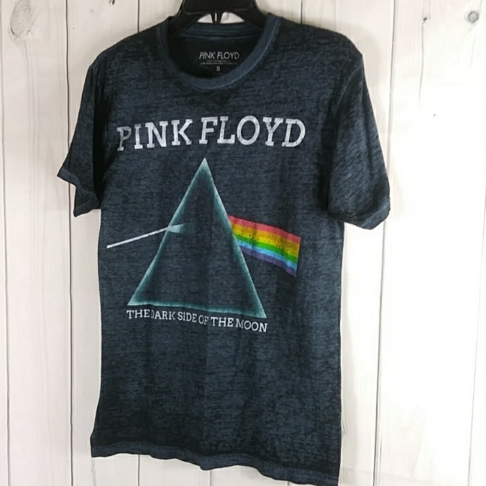 Pink Floyd The Dark Side of the Moon Tshirt Small Men's Graphic Tee  Rock Band - Picture 3 of 6